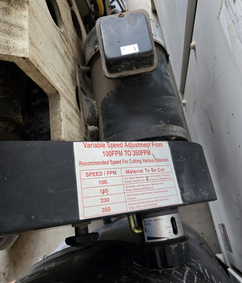 JET J-7040 Horizontal Bandsaw (10" x 16") - Image 6